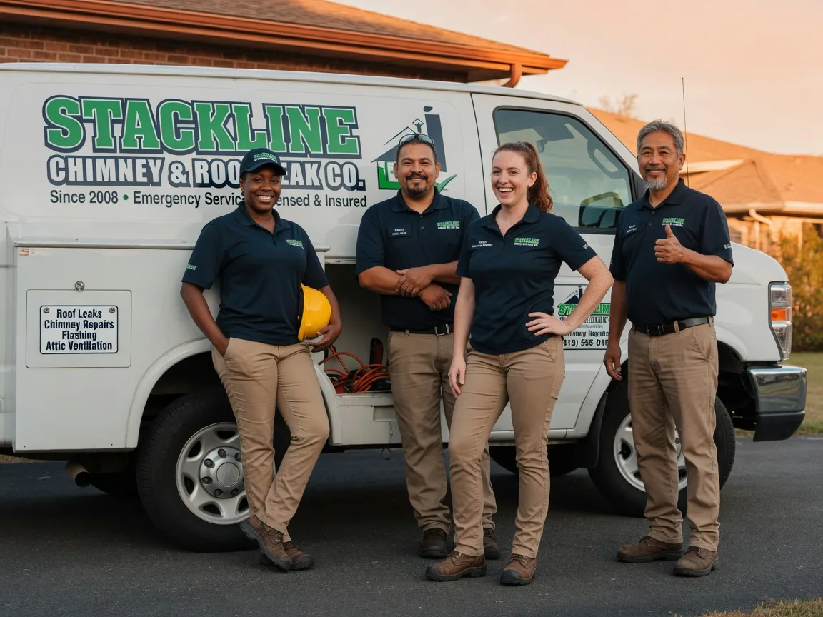 Chimney flashing repair company in Kerrick, TX